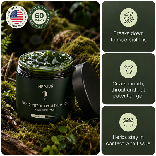 THERAVÉ Edible Deodorant Gel